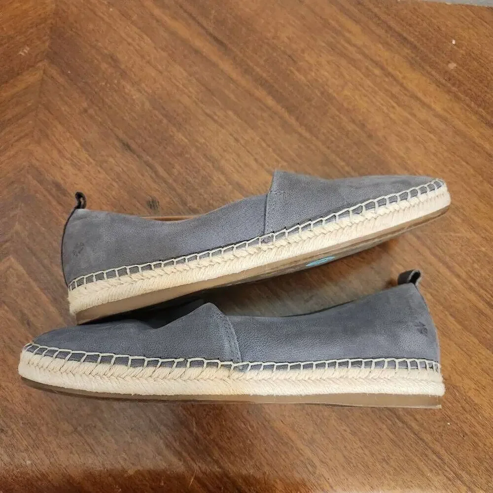 Lucky Brand Loretto Leather Espadrille Loafers
